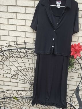 Black Dress & Jacket